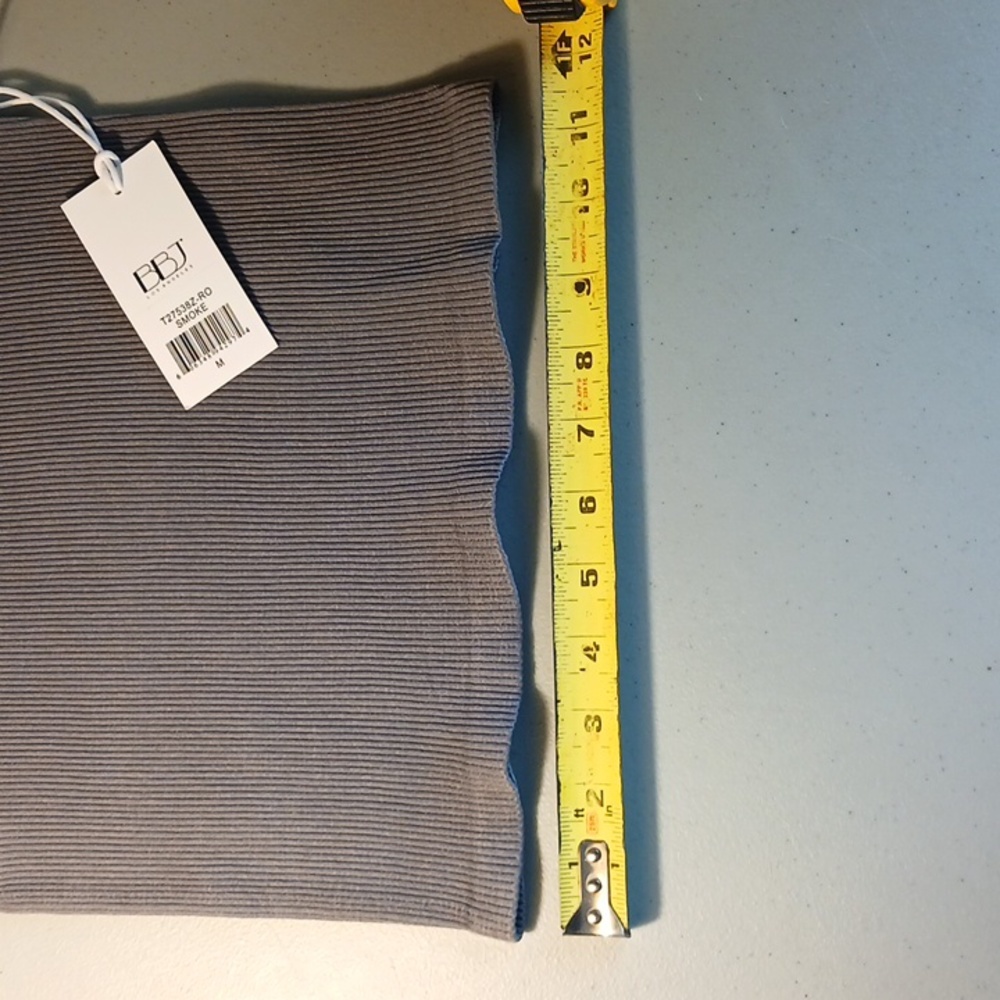 Zip Smoke Color Shirt BBJ LOS ANGELES Size M #eshopchicago - Picture 10 of 11